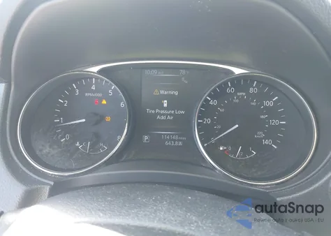 2016 Nissan Rogue Sv z USA, uszkodzony, nr VIN KNMAT2MT8GP699097